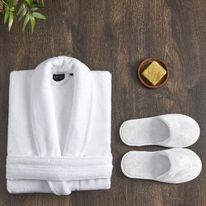 Luxury Bathrobes and Slippers